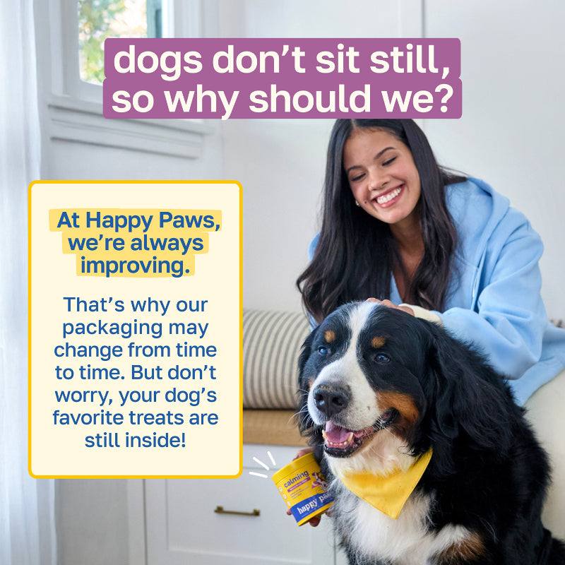 Calming Supplement for Dogs | With Chamomile and Theanine