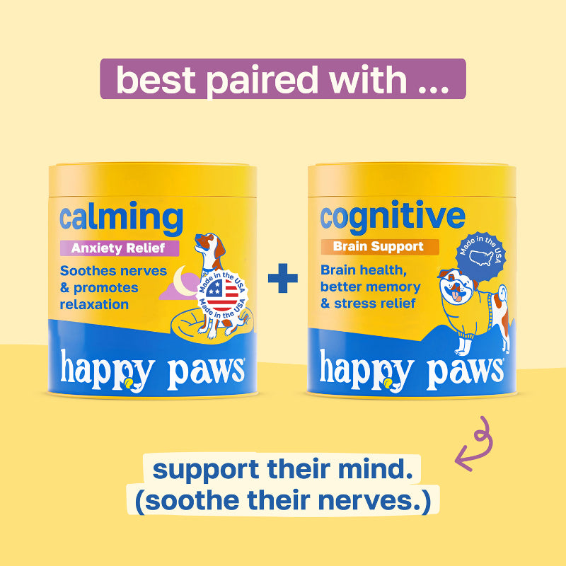 Calming Supplement for Dogs | With Chamomile and Theanine