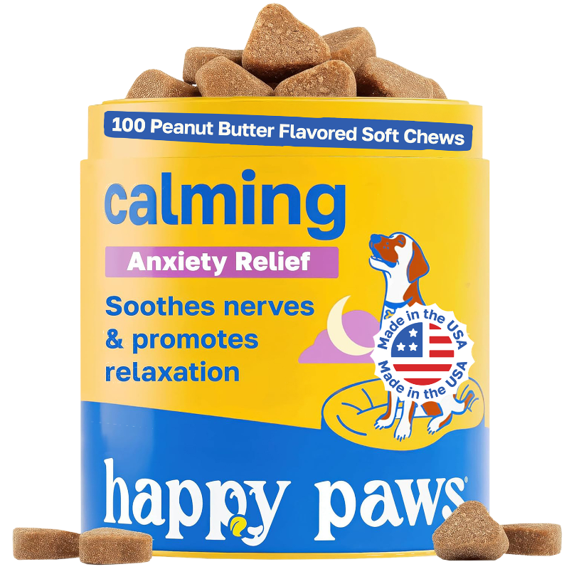Calming Supplement for Dogs | With Chamomile and Theanine