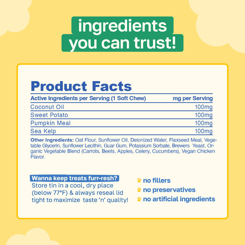 Scoot Stop Dog Supplement | Anal Gland Support