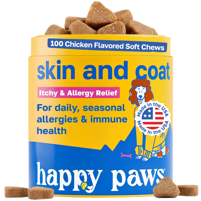 Dog Supplement for Skin and Coat | With Biotin and Coconut Oil