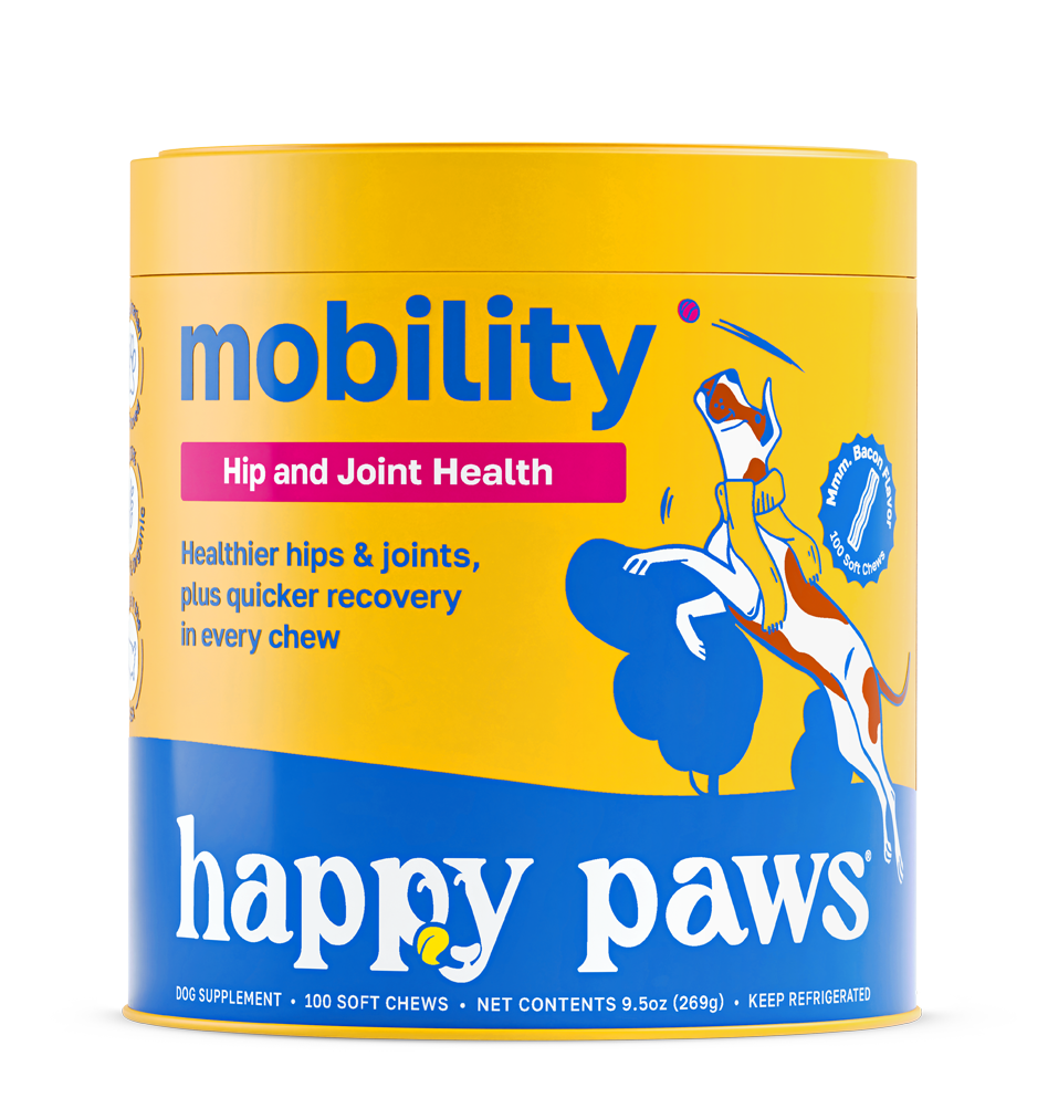 happy paws supplement dog mobility