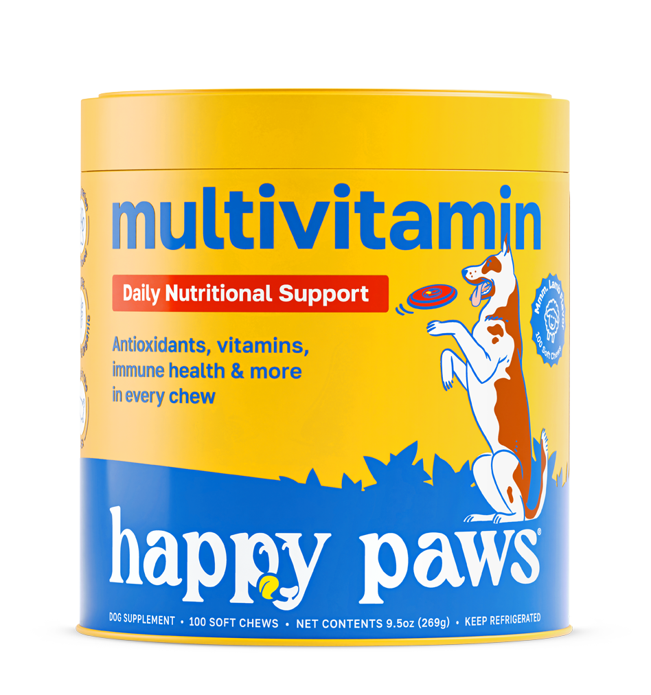 happy paws supplement dog multivitamin