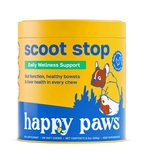 happy paws supplement dog no scoot