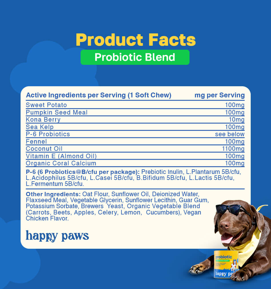 Probiotic Dog Supplement | Gastrointestinal Support
