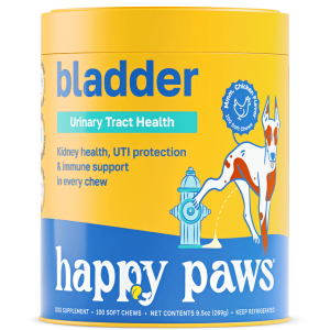 happy paws dog supplement bladder