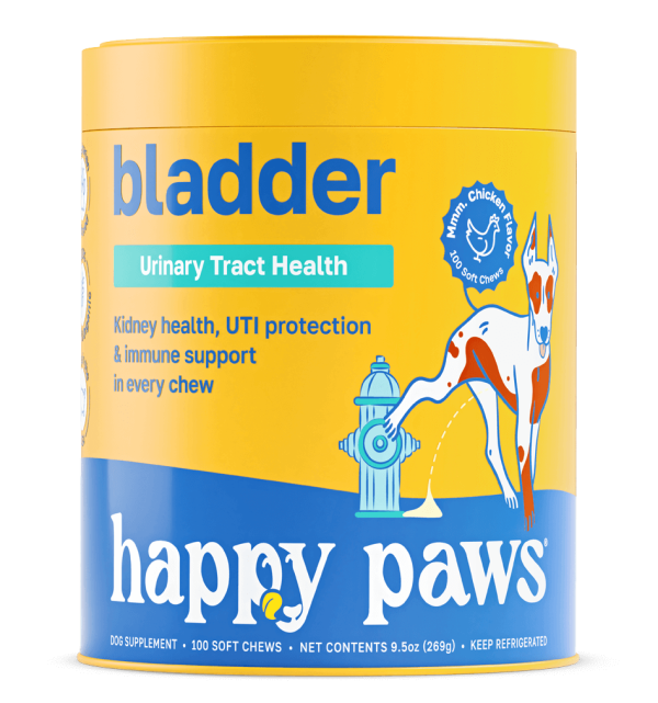 happy paws dog supplement bladder