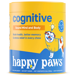 happy paws dog supplement cognitive