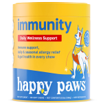 happy paws dog supplement immunity