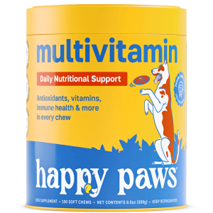 happy paws dog supplement multivitamin