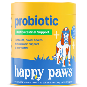 happy paws dog supplement probiotic