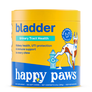 happy paws supplement dog bladder