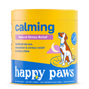 happy paws supplement dog calming