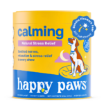 happy paws supplement dog calming fireworks