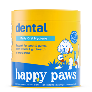 happy paws supplement dog dental