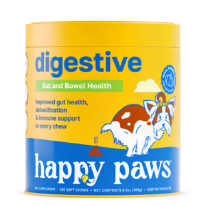 happy paws supplement dog digestive