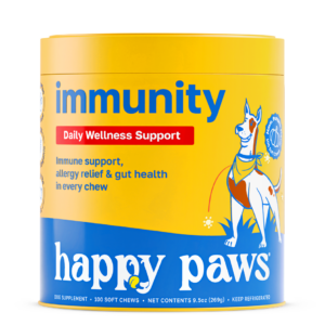 happy paws supplement dog immunity