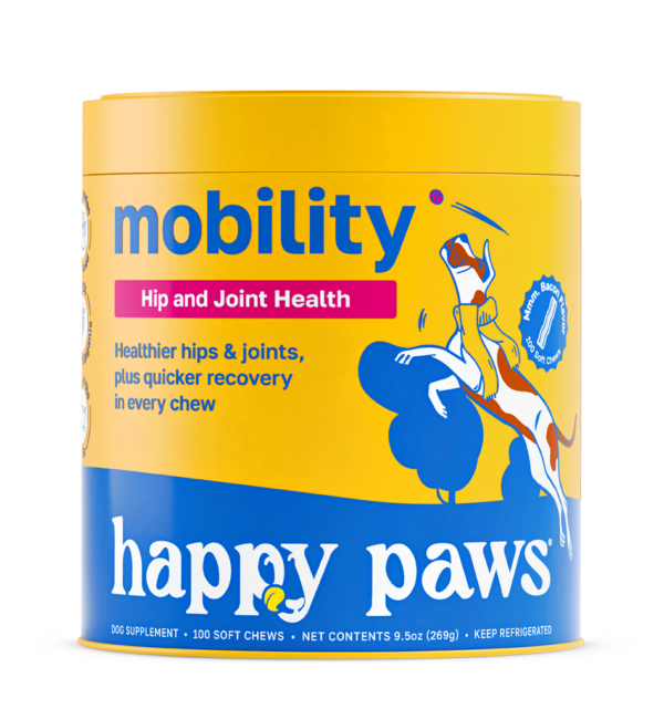 happy paws supplement dog mobility