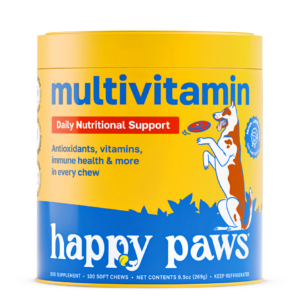 happy paws supplement dog multivitamin