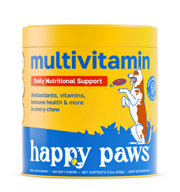 happy paws supplement dog multivitamin