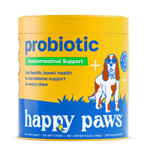 happy paws dog supplement probiotic