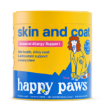 happy paws supplement dog skin and coat